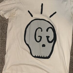 White Gucci T shirt